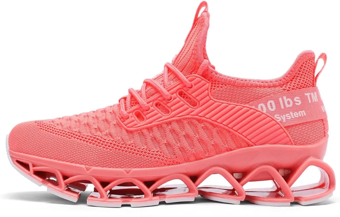 Vooncosir Women's Running Shoes Comfortable Fashion Non Slip Blade Sneakers Work Tennis Walking Sport Athletic Shoes