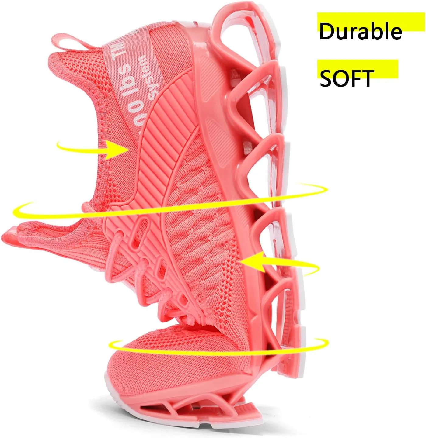 Vooncosir Women's Running Shoes Comfortable Fashion Non Slip Blade Sneakers Work Tennis Walking Sport Athletic Shoes