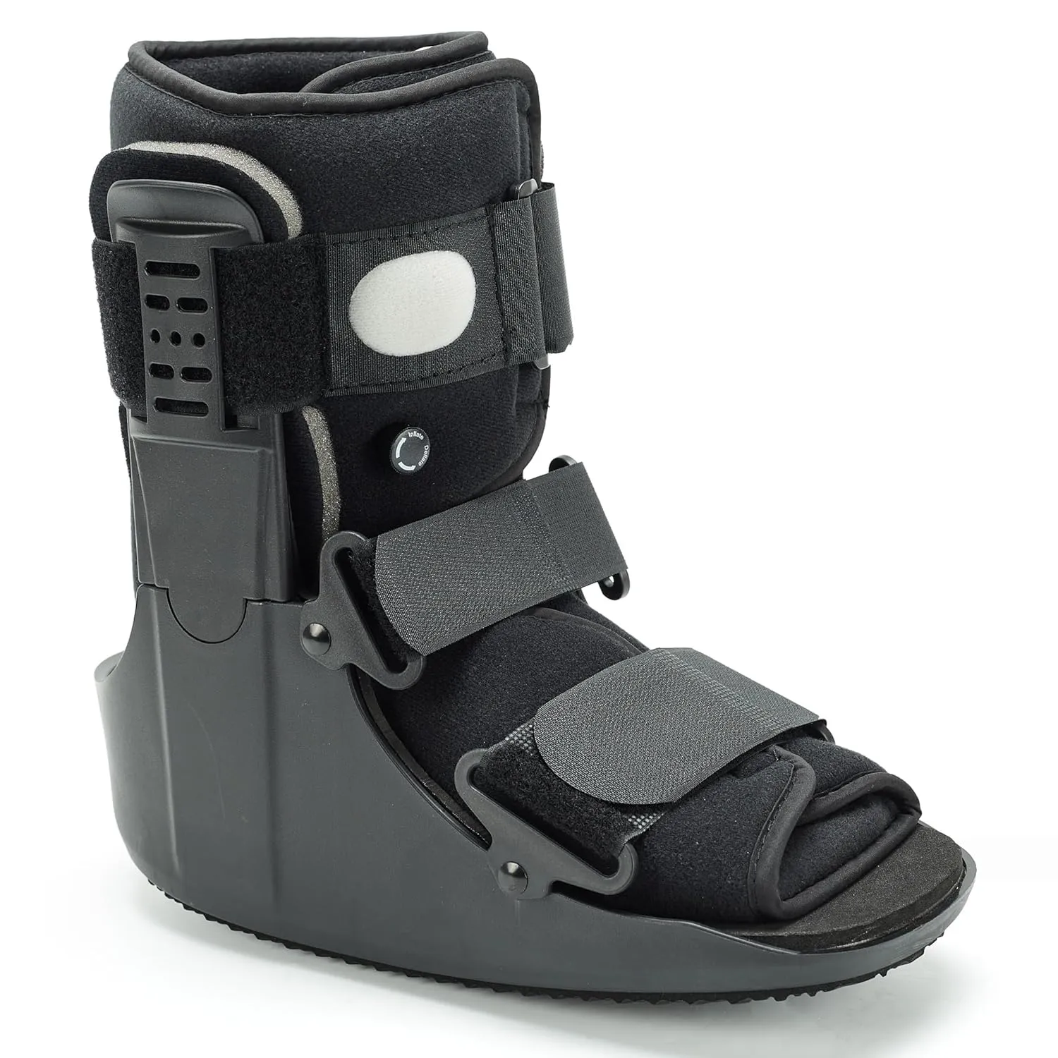 Walking Boot for Ankle Fractures - Doctor Recommended Post Surgery Recovery Gear with Shock Absorption S