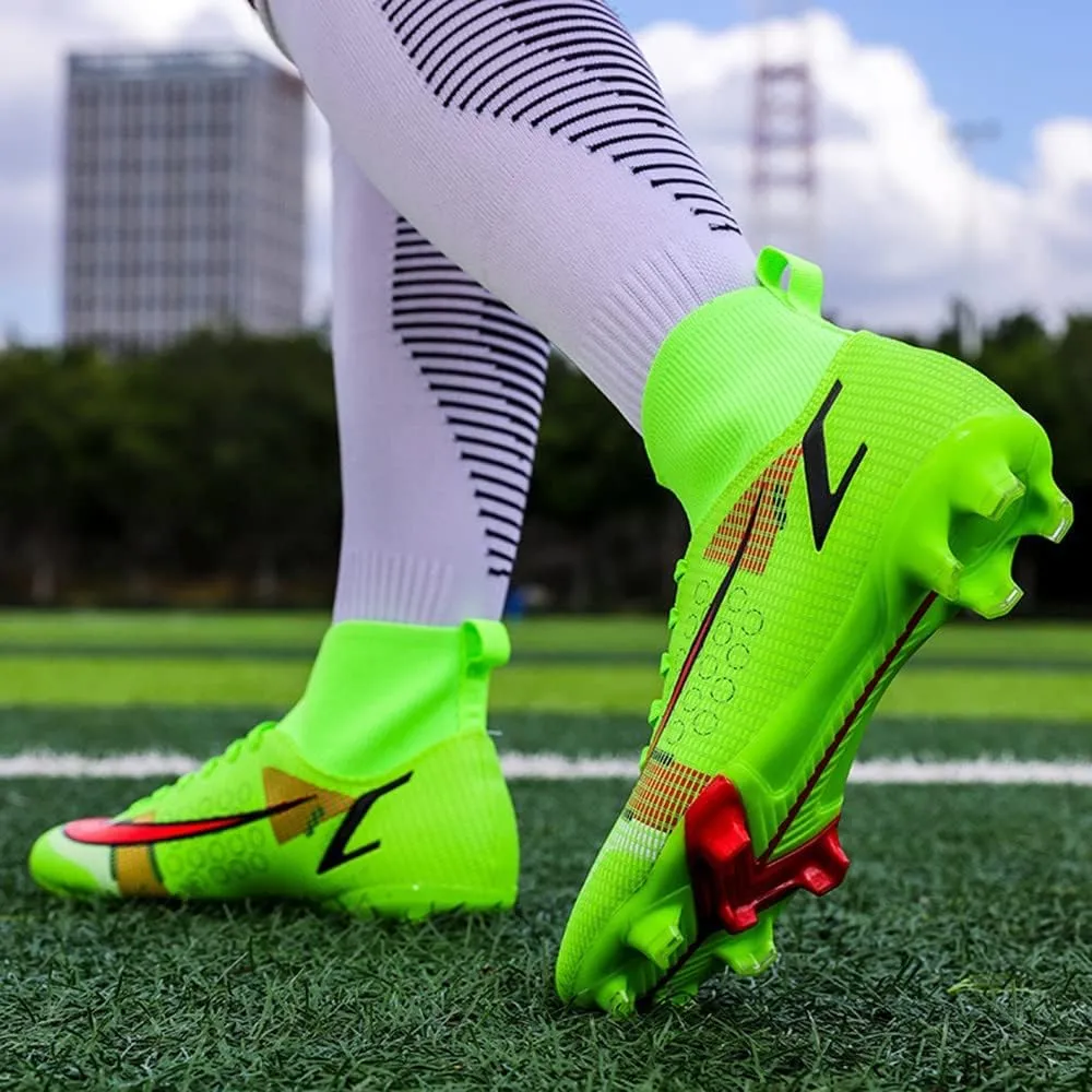 WANMEIL Men's Baobu.1 Indoor Turf Soccer Shoe Athletic Outdoor Football Sneaker Comfortable Adult Soccer Cleats