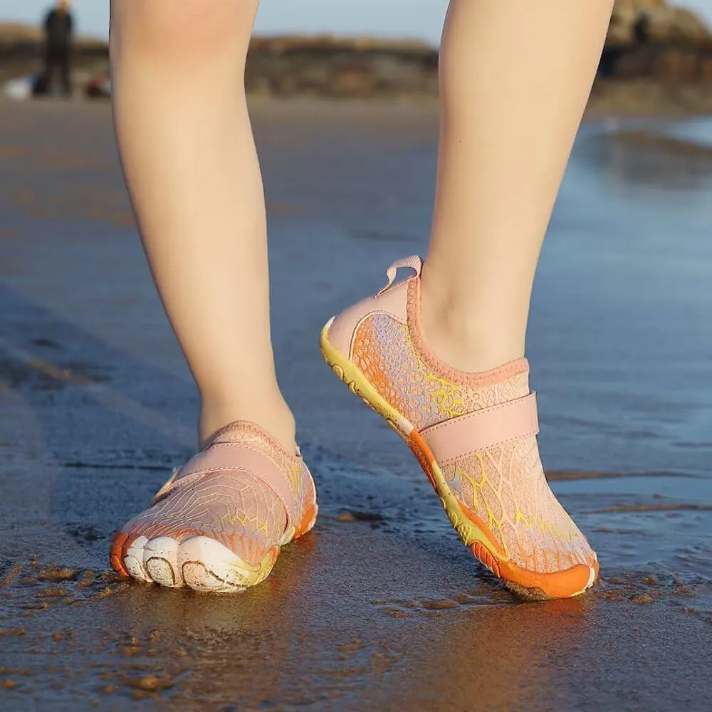 Water Shoes for Kids Boys Girls Non-Slip Breathable Hiking Sports Swim Pool Beach Sandal Quick Dry Lightweight Outdoor Indoor Shoes for Little Big Kid
