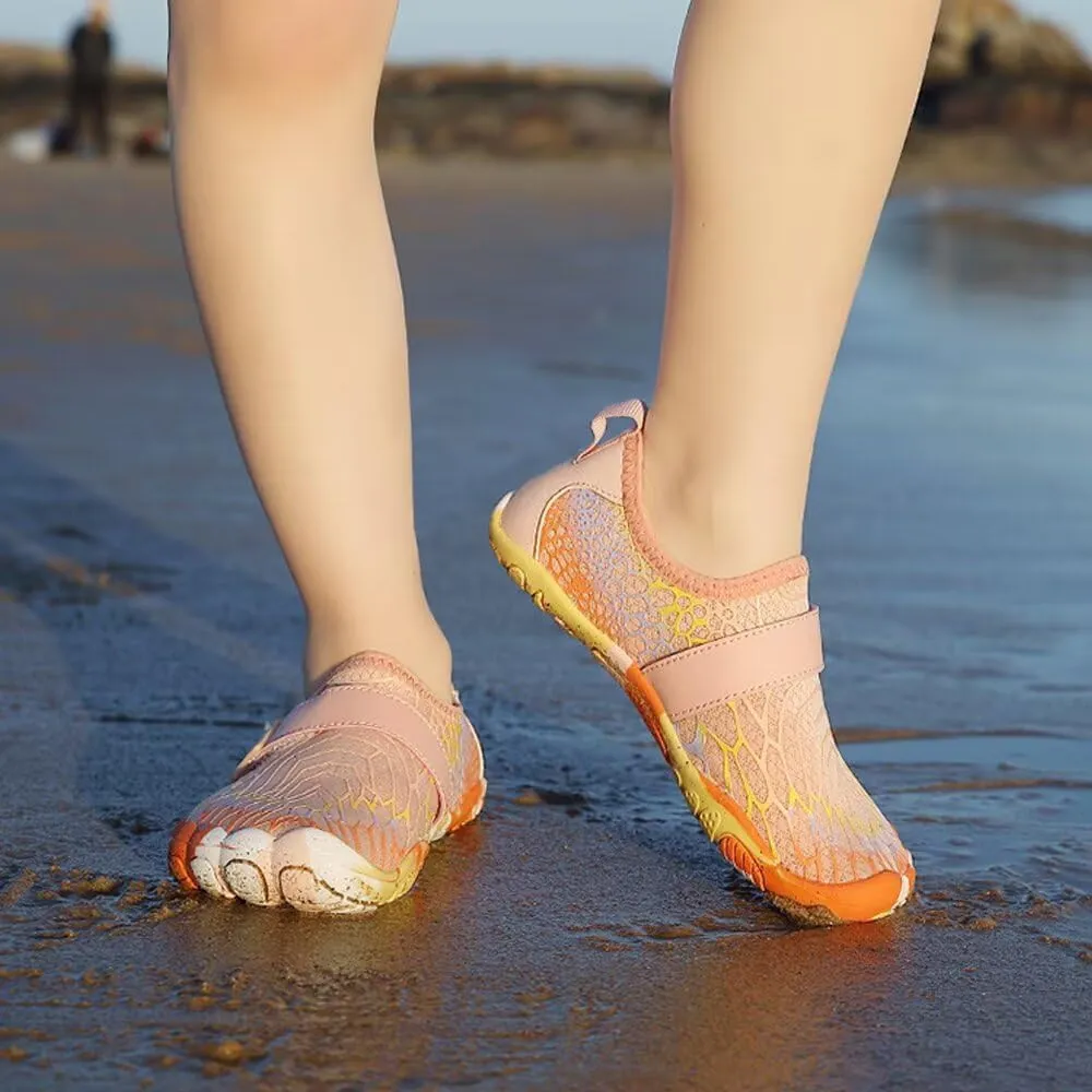 Water Shoes for Kids Boys Girls Non-Slip Breathable Hiking Sports Swim Pool Beach Sandal Quick Dry Lightweight Outdoor Indoor Shoes for Little Big Kid