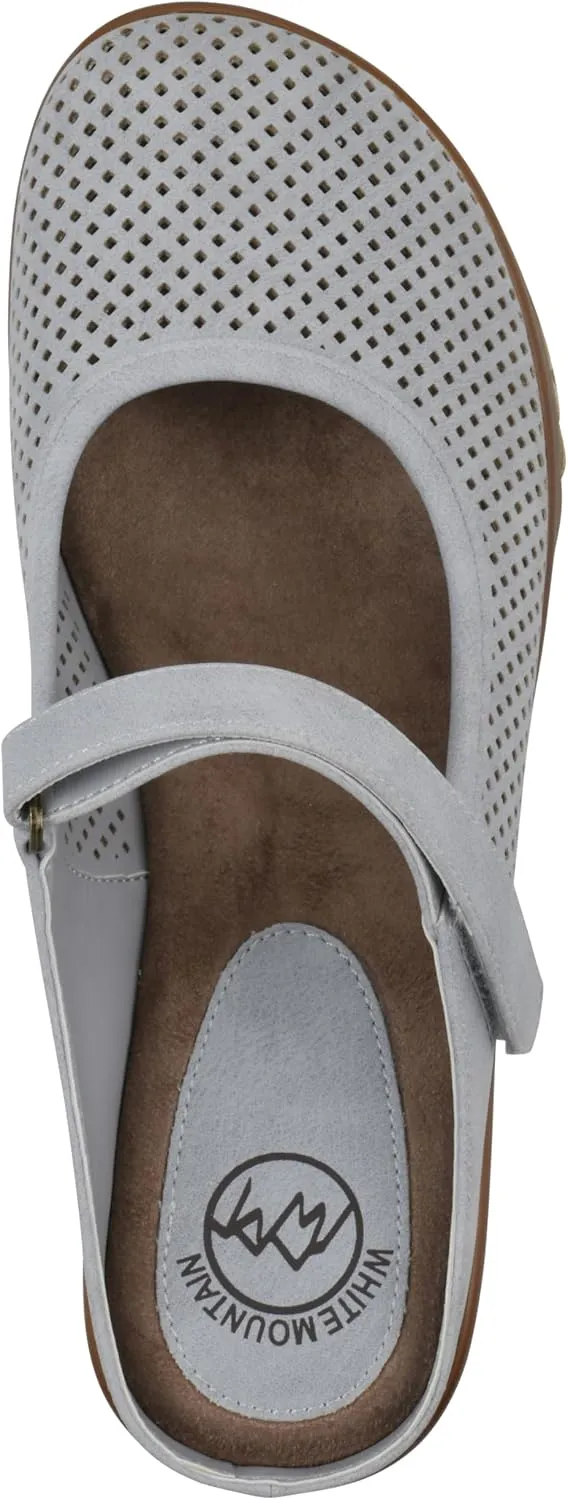 WHITE MOUNTAIN Women's Vinto 2 Heeled Mary Jane Clog