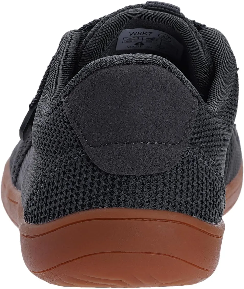WHITIN Little/Big Kids Minimalist Barefoot Shoes   Zero Drop   Wide Sneaker for Boys/Girls