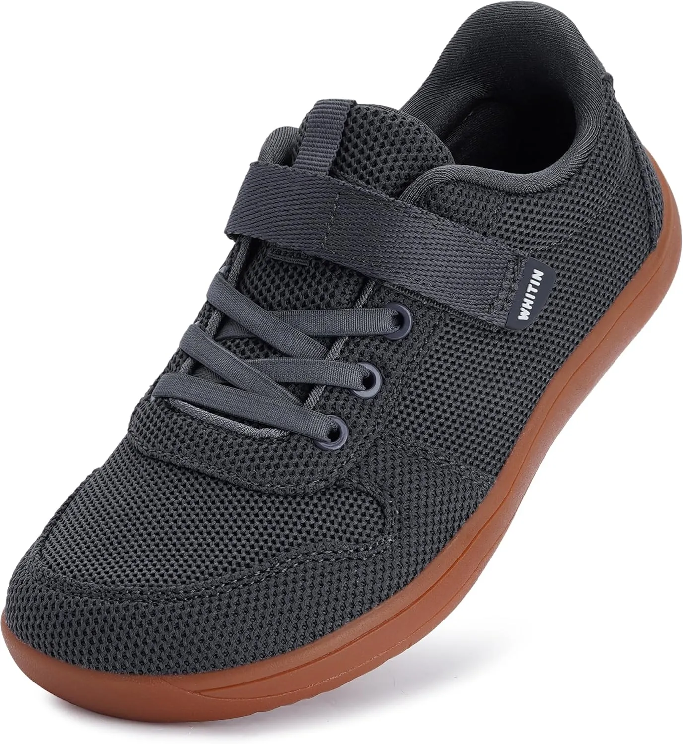 WHITIN Little/Big Kids Minimalist Barefoot Shoes   Zero Drop   Wide Sneaker for Boys/Girls