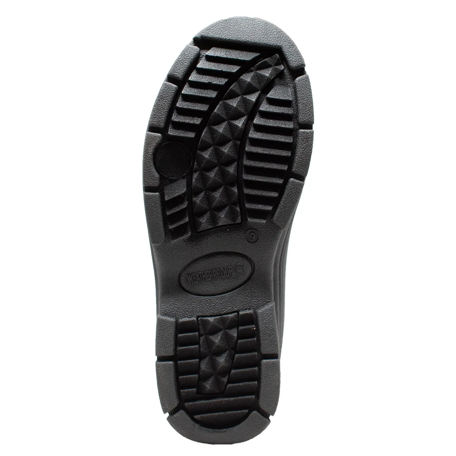 Winter Tecs Mens Durable Lace Black Winter Boots