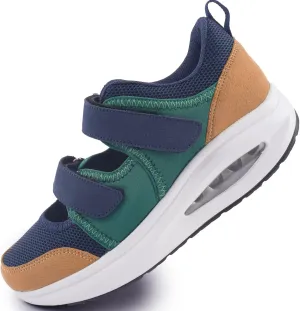 Women's Comfortable Working Nurse Shoes Non-Slip Adjustable Breathable Walking Buffer Fitness Casual Nursing Orthotic Lightweight Shoes