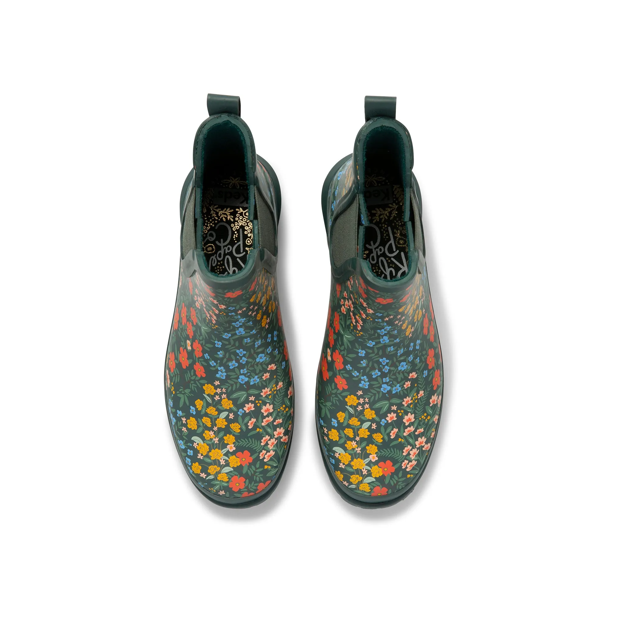Women's Keds x Rifle Paper Co. Rowan Rain Boot Wildwood Green
