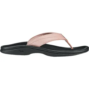 Women's OluKai Ohana Petal Pink/Black Synthetic
