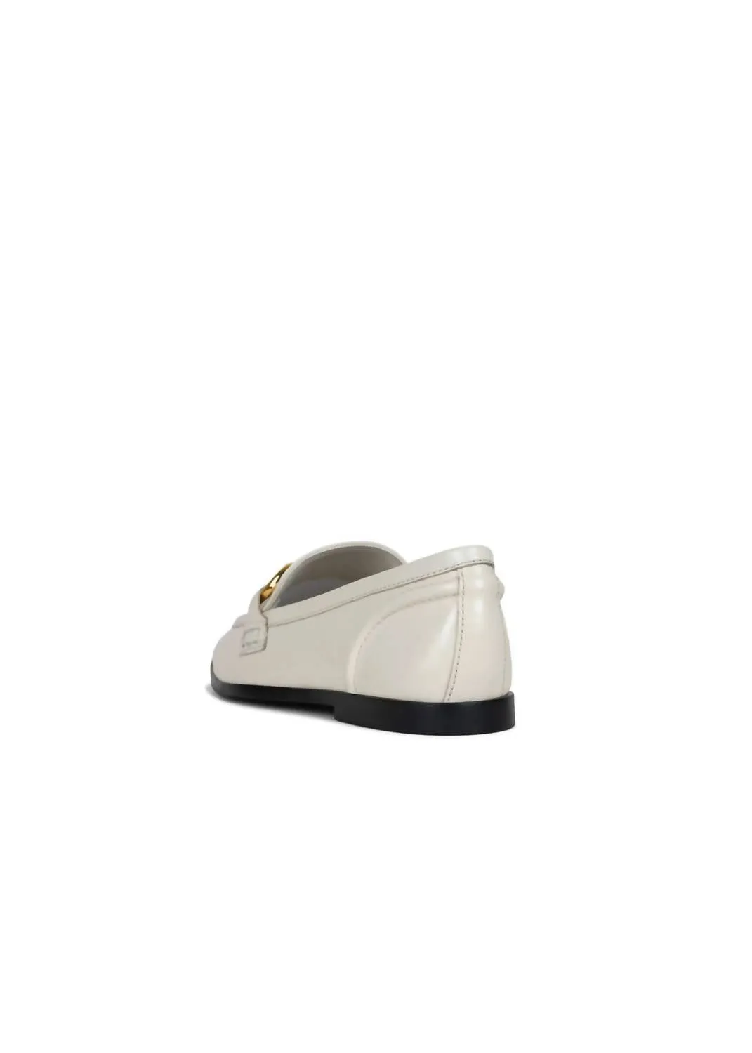 Women's Velviteen Loafer In Ivory Gold